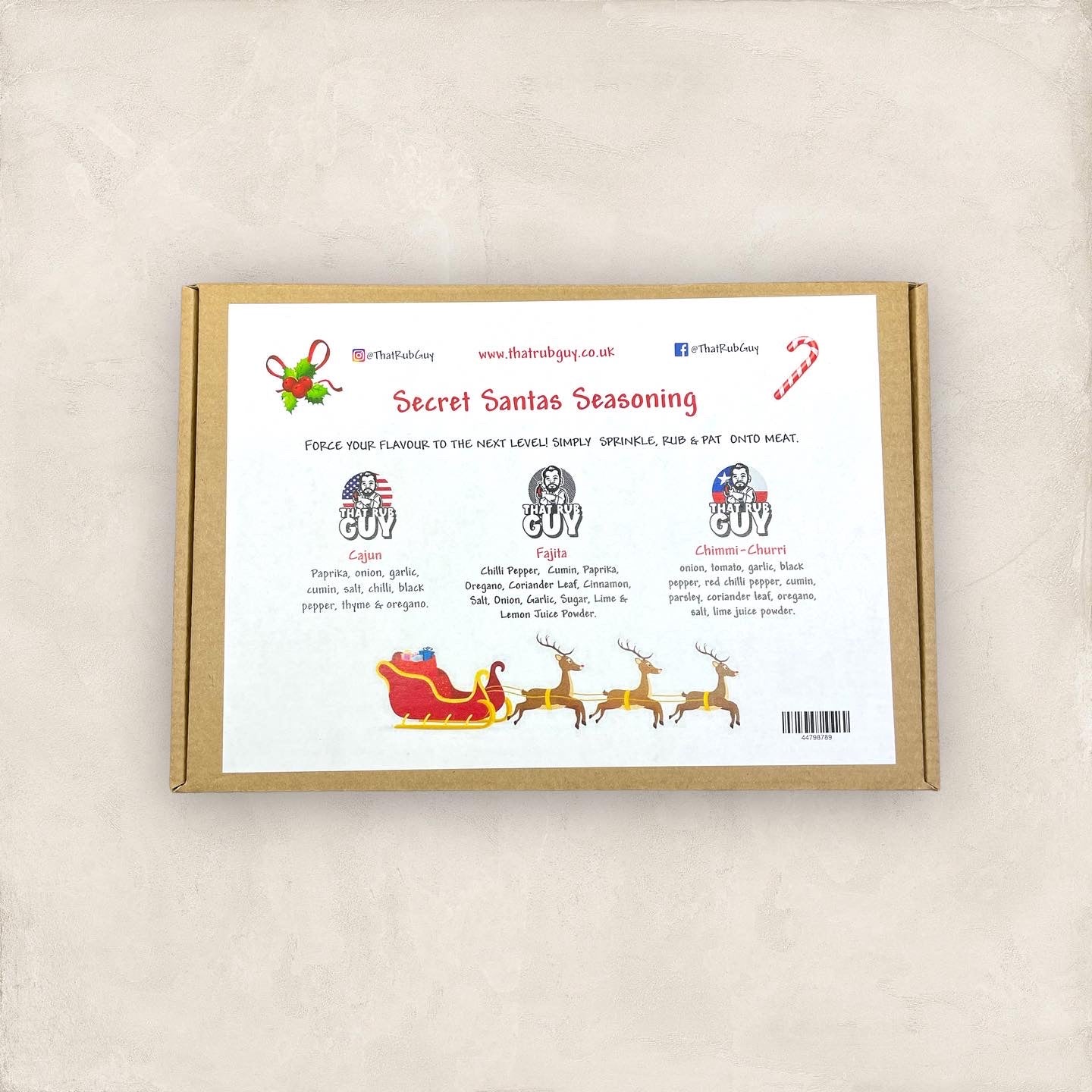 Secret Santas Seasoning! Seasoning Gift Set.