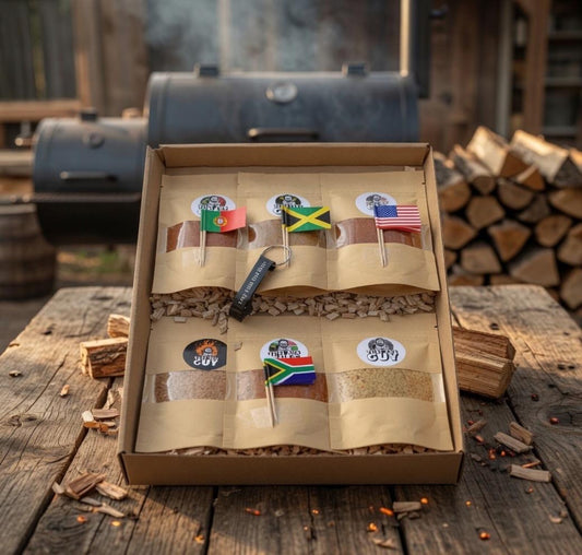 Ultimate BBQ Rub Box | Set of 6 Seasonings oven or BBQ